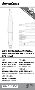 Manual de uso SilverCrest IAN 315530 Cortadora de cejas