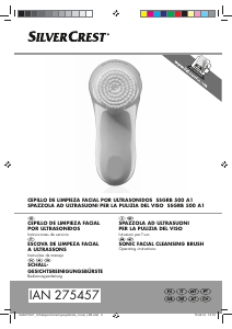 Manual de uso SilverCrest IAN 275457 Cepillo de limpieza facial