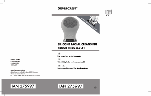 Manuál SilverCrest IAN 275997 Čistící kartáček na obličej