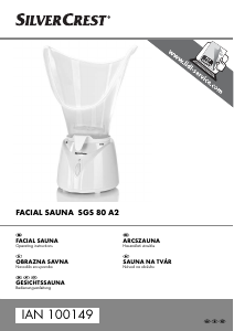 Návod SilverCrest IAN 100149 Tvárová sauna