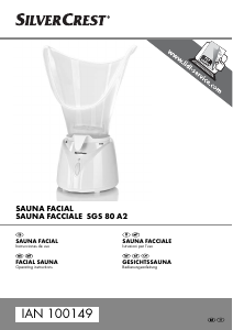 Manual de uso SilverCrest IAN 100149 Sauna facial