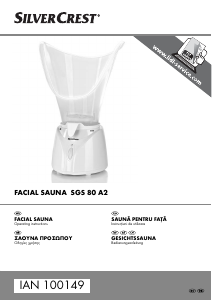 Manual SilverCrest IAN 100149 Sauna faciala