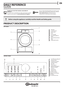 Manual Bauknecht TRPC 88530 Dryer