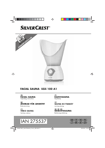 Käyttöohje SilverCrest IAN 275537 Kasvosauna
