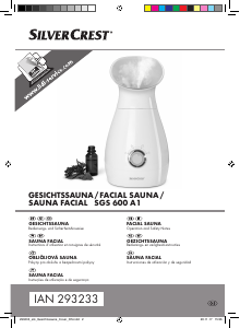 Manual SilverCrest IAN 293233 Sauna facial