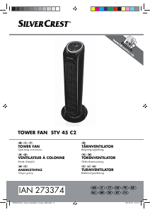 Brugsanvisning SilverCrest IAN 273374 Ventilator
