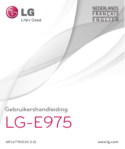 Manual LG LG-E975 Optimus G Mobile Phone