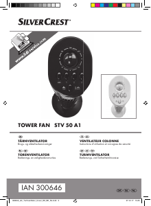 Brugsanvisning SilverCrest IAN 300646 Ventilator