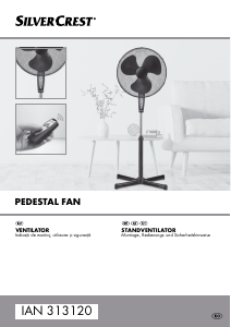 Manual SilverCrest IAN 313120 Ventilator