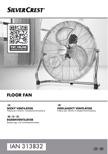 Návod SilverCrest IAN 313832 Ventilátor