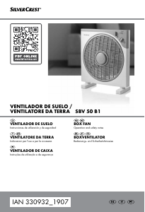 Manual SilverCrest IAN 330932 Ventilador