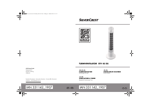 Manuale SilverCrest IAN 331142 Ventilatore