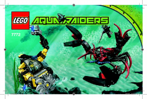 Manuale Lego set 7772 Aqua Raiders Colpo aragosta