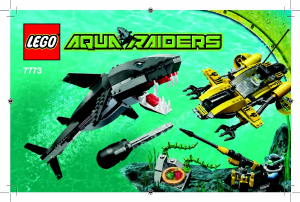 Manuale Lego set 7773 Aqua Raiders Attacco di squalo