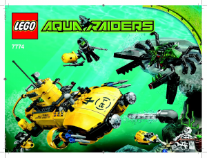Bruksanvisning Lego set 7774 Aqua Raiders Krabba-crusher