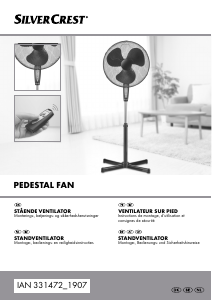 Brugsanvisning SilverCrest IAN 331472 Ventilator