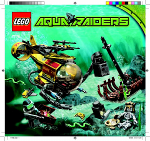 Manuale Lego set 7776 Aqua Raiders Il naufragio