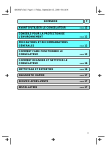 Mode d’emploi Bauknecht GKC 3043/0-T Congélateur