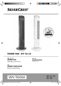 Εγχειρίδιο SilverCrest IAN 96066 Ανεμιστήρας