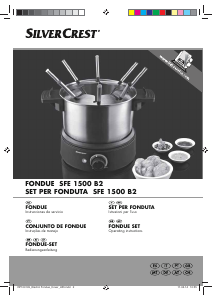 Manual SilverCrest IAN 100109 Fondue