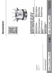 Handleiding SilverCrest IAN 321569 Fondueset