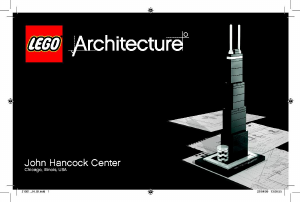 Manuale Lego set 21001 Architecture John Hancock Center