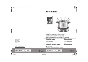 Instrukcja SilverCrest IAN 337325 Fondue