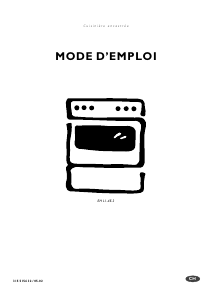 Mode d’emploi Electrolux EHL1-4E.3 Cuisinière