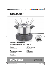 Manual SilverCrest IAN 75749 Fondue