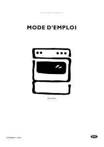 Mode d’emploi Electrolux EHL2-3E.4BR Cuisinière