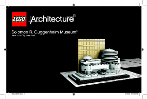 Instrukcja Lego set 21004 Architecture Muzeum Solomona R. Guggenheima