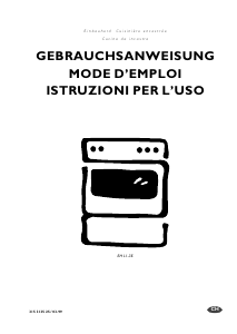 Mode d’emploi Electrolux EHL1-3E.3 Cuisinière