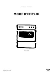 Mode d’emploi Electrolux EHL2-4EX.4SW Cuisinière