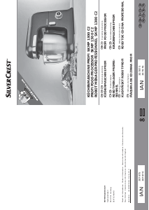 Handleiding SilverCrest IAN 307876 Keukenmachine