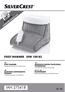 Manual SilverCrest IAN 275418 Incalzitor de picioare
