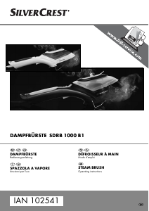 Manuale SilverCrest IAN 102541 Vaporizzatore indumenti