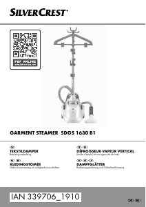 Brugsanvisning SilverCrest IAN 339706 Tøjdamper