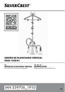 Manual de uso SilverCrest IAN 339706 Vaporizador de prendas