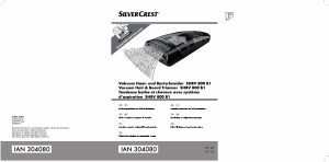 Instrukcja SilverCrest IAN 304080 Strzyżarka do włosów