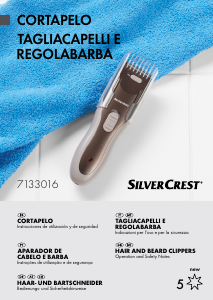 Manual de uso SilverCrest IAN 38019 Cortapelos