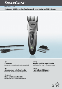 Manual de uso SilverCrest IAN 55912 Cortapelos
