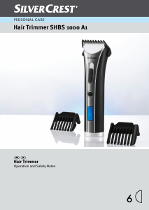 Manual SilverCrest IAN 61924 Hair Clipper