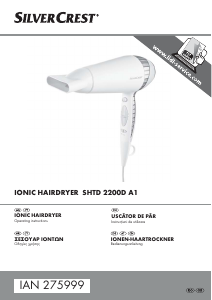 Manual SilverCrest IAN 275999 Uscător de păr