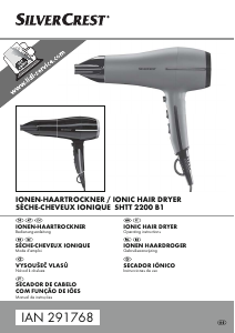 Manuál SilverCrest IAN 291768 Vlasový vysoušeč