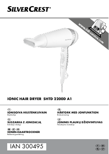 Instrukcja SilverCrest IAN 300495 Suszarka do włosów
