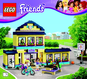 Manual Lego set 41005 Friends Heartlake high