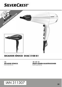 Manual de uso SilverCrest IAN 311307 Secador de pelo