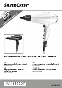 Használati útmutató SilverCrest IAN 311307 Hajszárító