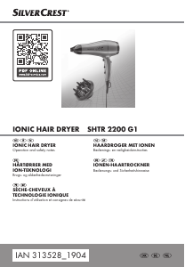 Mode d’emploi SilverCrest IAN 313528 Sèche-cheveux