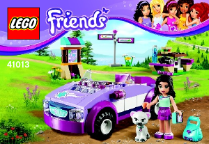 Manual Lego set 41013 Friends Emmas sports car